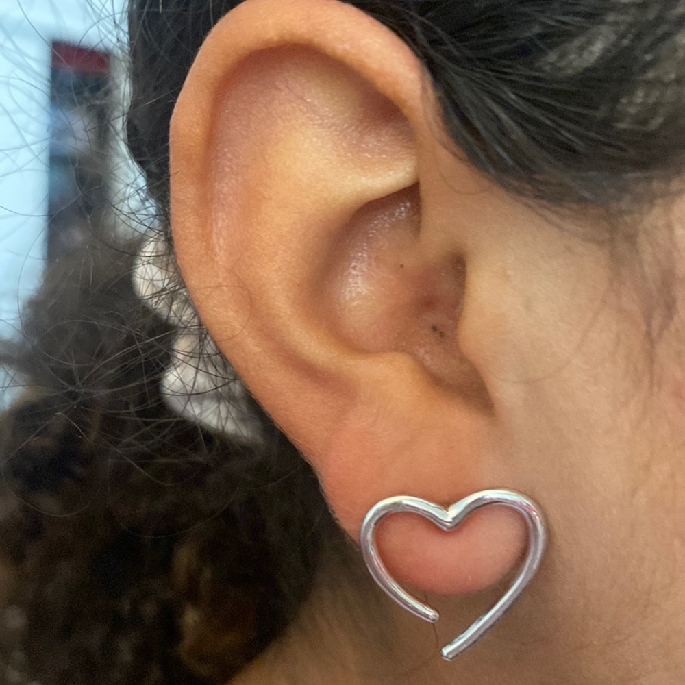 Heart earrings